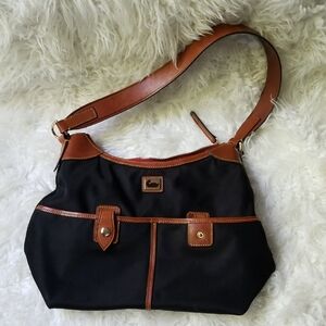 Dooney & Bourke Stylish Black and Brown Women's Bag
